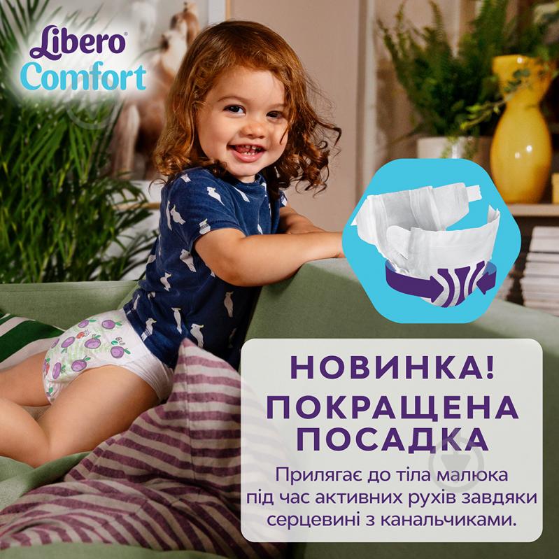 Підгузки Libero Comfort 3 5-9 кг 58 шт. - фото 4