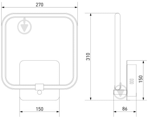 ВИТРИНА! Бра Strotskis Spencer LED 24 Вт хром 90067/1 - фото 5 ВИТРИНА! Бра Strotskis Spencer LED 24 Вт хром 90067/1 - фото 5