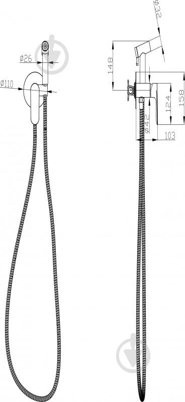 Гигиенический душ ScandiSPA ODIN золото - фото 10 Гигиенический душ ScandiSPA ODIN золото - фото 10