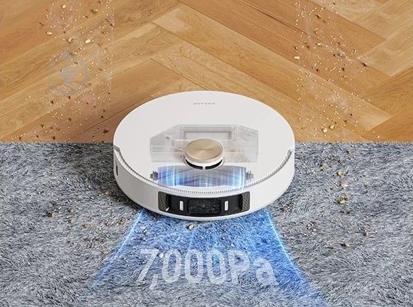 Робот-пылесос моющий DREAME Vacuum L20 Ultra Complete-New white - фото 5