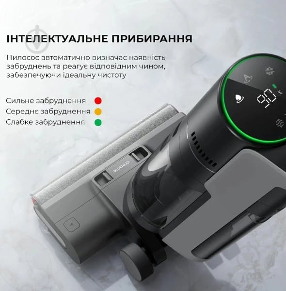 Пылесос аккумуляторный DREAME H12 Pro black/grey - фото 7