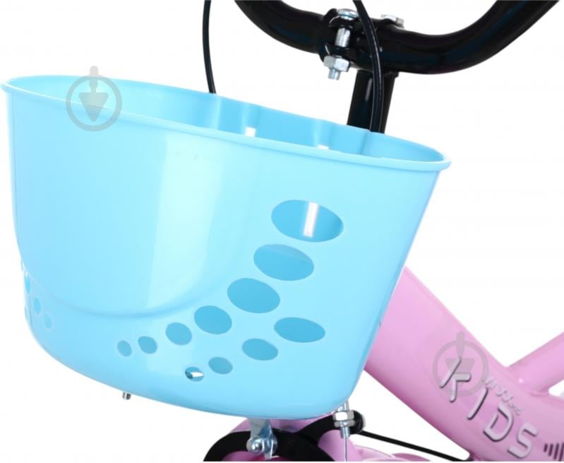 Велосипед дитячий MaxxPro kids 20' KQ-13 з кошиком рожевий - фото 3