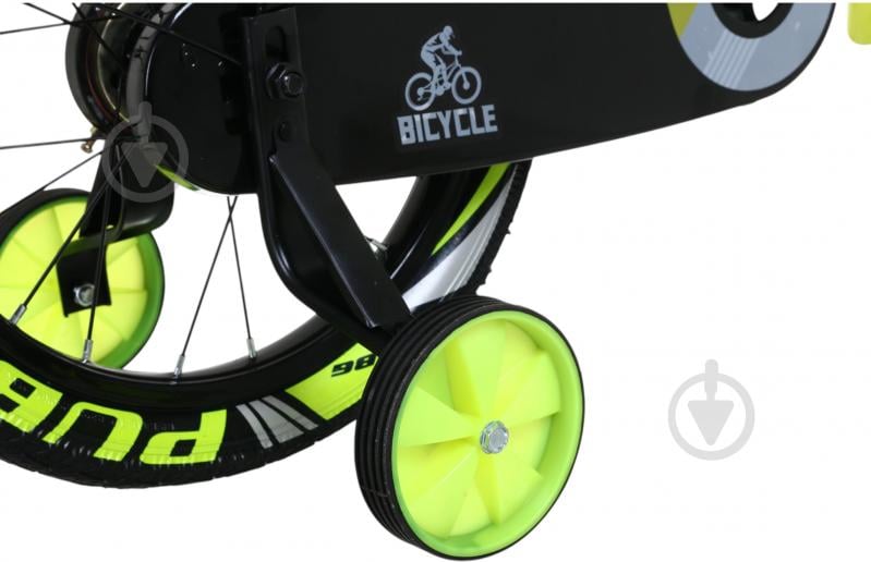 Велосипед дитячий MaxxPro kids 16' KQ-14 жовто-чорний - фото 4