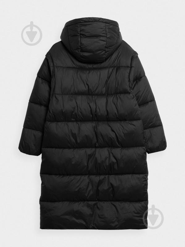 Пальто женская 4F DOWN JACKET F238 4FAW23TDJAF238-20S р.L черная - фото 6