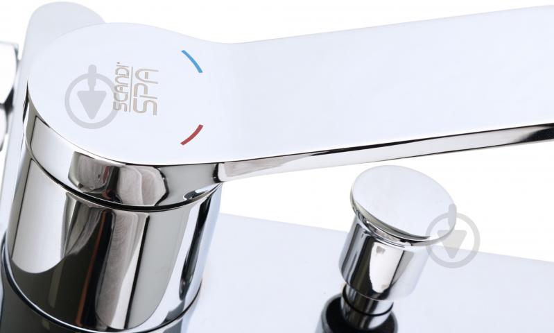 Смеситель для ванны ScandiSPA INARI хром - фото 2