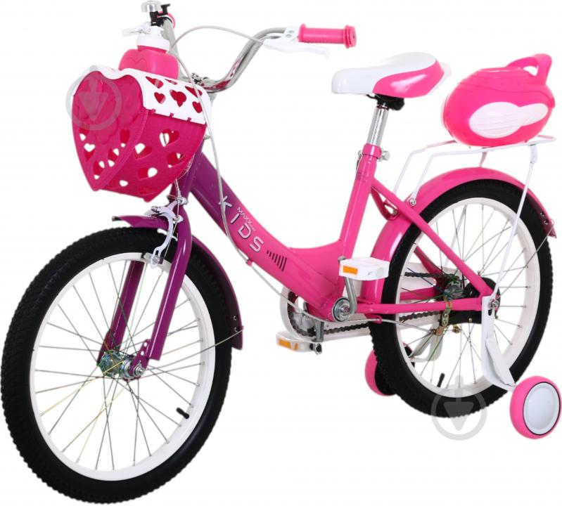 Велосипед дитячий MaxxPro kids 18' KQ-17 рожевий - фото 1 Велосипед дитячий MaxxPro kids 18' KQ-17 рожевий - фото 1