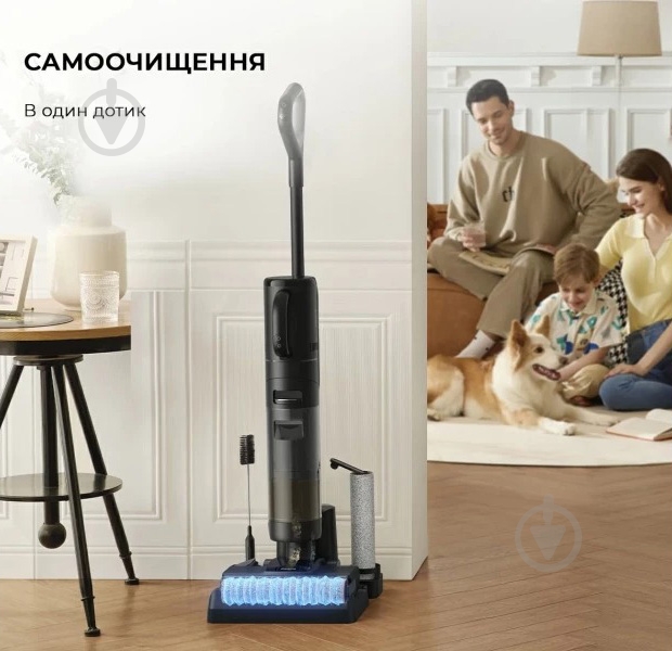 Пилосос акумуляторний DREAME Wet and Dry Vacuum H12 Dual black/grey - фото 13