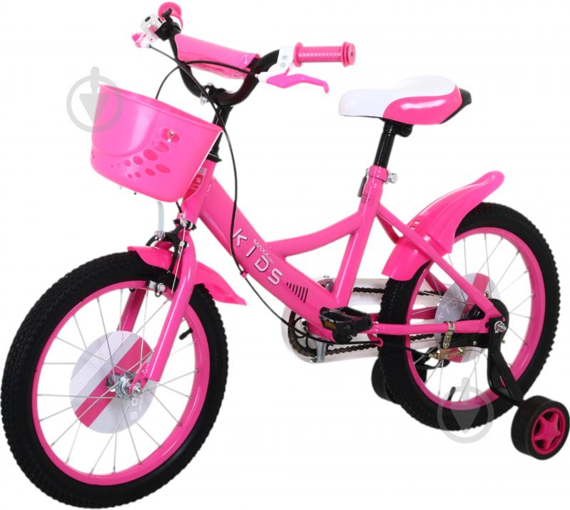 Велосипед дитячий MaxxPro kids 16' KQ-13 рожевий - фото 1 Велосипед дитячий MaxxPro kids 16' KQ-13 рожевий - фото 1