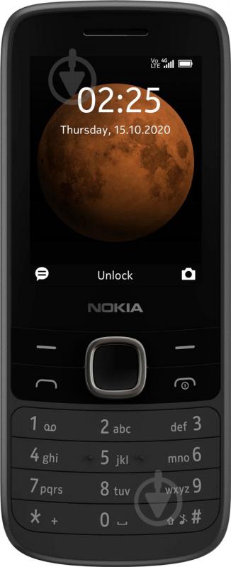 Мобільний телефон Nokia 225 4G DS black - фото 2