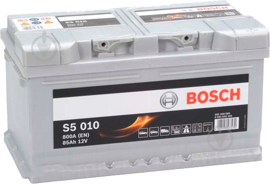 Акумулятор автомобільний Bosch S5 010 85А 12 B 0 092 S50 100 «+» праворуч - фото 1