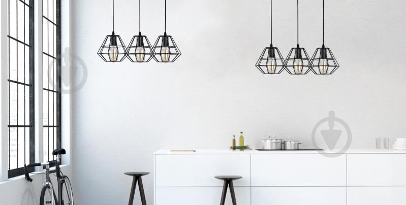 ВИТРИНА! Бра TK Lighting Diamond 1x60 Вт E27 серый 2182 - фото 2