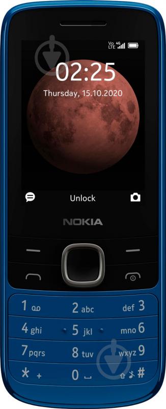 Мобільний телефон Nokia 225 4G DS blue - фото 2