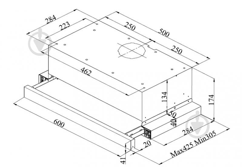 Витяжка Beko HNT61310X - фото 6