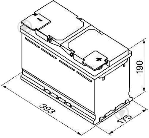 Аккумулятор автомобильный Bosch S5 015 110А 12 B 0 092 S50 150 «+» справа - фото 3 Аккумулятор автомобильный Bosch S5 015 110А 12 B 0 092 S50 150 «+» справа - фото 3