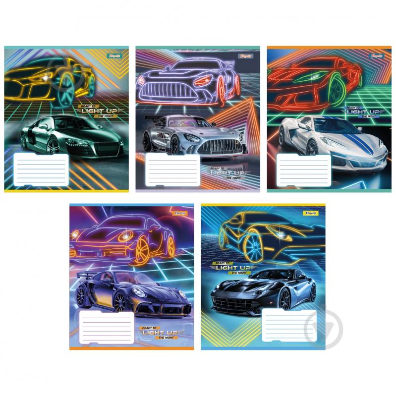 Тетрадь школьная 60 листов линия Lights up (767150) 1 вересня - фото 1 Тетрадь школьная 60 листов линия Lights up (767150) 1 вересня - фото 1