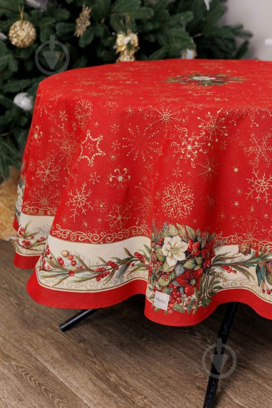 Скатертина кругла Різдво Ø 160 см La Nuit - фото 3 Скатертина кругла Різдво Ø 160 см La Nuit - фото 3