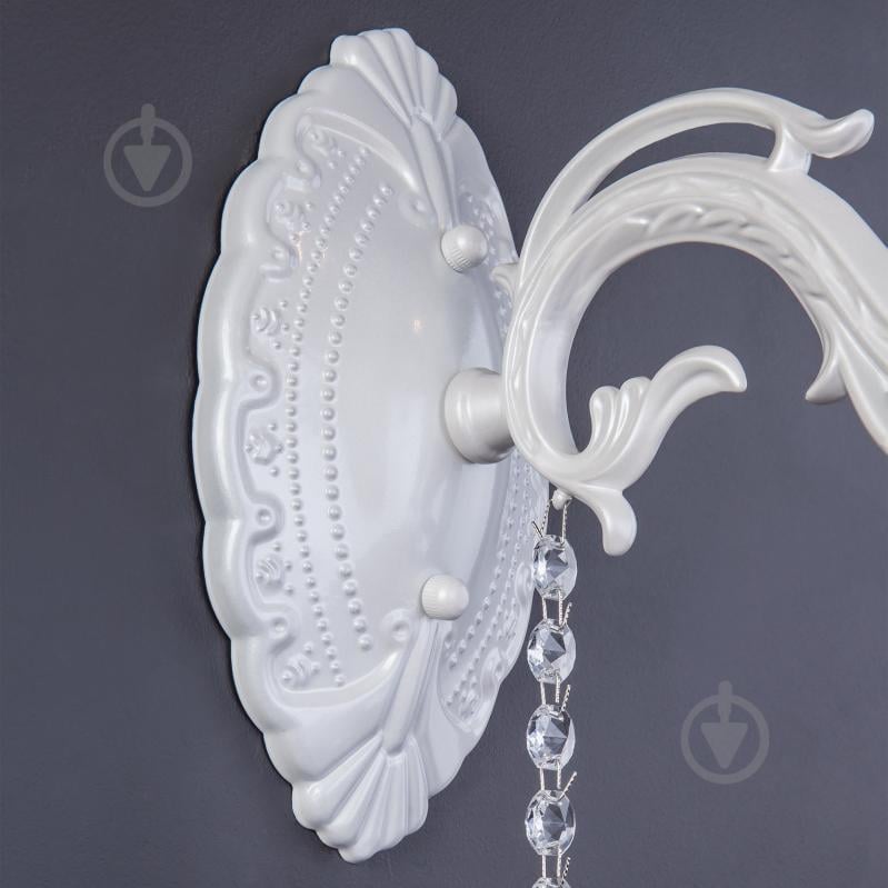 ВИТРИНА! Бра Strotskis Tivoli 1x60 Вт E14 белый 294/1 - фото 5