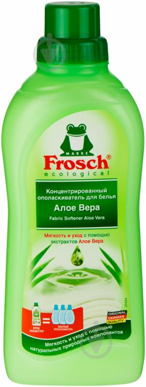 Кондиціонер-ополіскувач Frosch Алое вера 0,75 л - фото 2