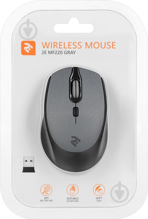 Мышка 2E MF220 WL Grey - фото 4