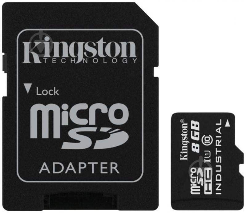 Карта пам'яті Kingston microSDHC 8 ГБ Class 10UHS-I (SDCIT/8GB) - фото 1