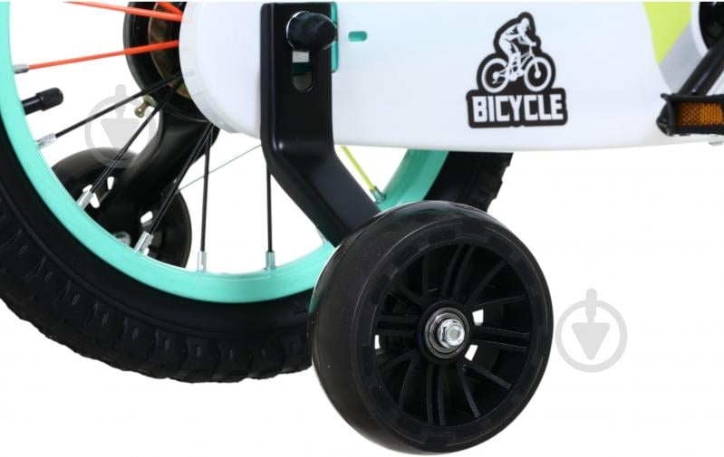 Велосипед дитячий MaxxPro kids 14' KQ-23 блакитний із жовтим - фото 7