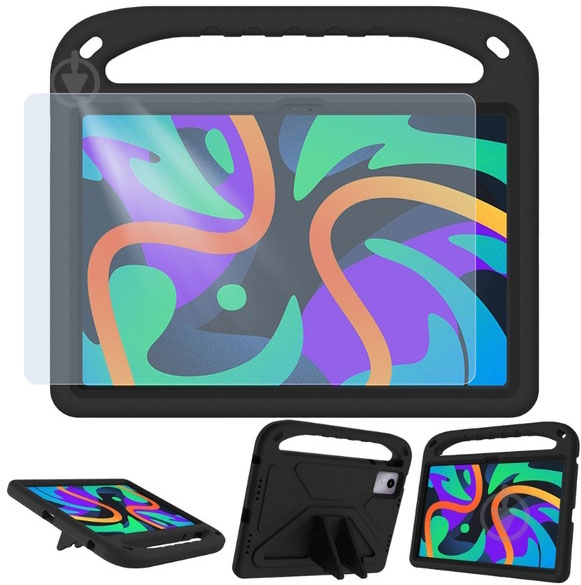 Противоударный чехол-подставка AIRON Premium Lenovo Tab M11 2024 / Xiaoxin Pad 2024 black (4822352781127) - фото 2 Противоударный чехол-подставка AIRON Premium Lenovo Tab M11 2024 / Xiaoxin Pad 2024 black (4822352781127) - фото 2