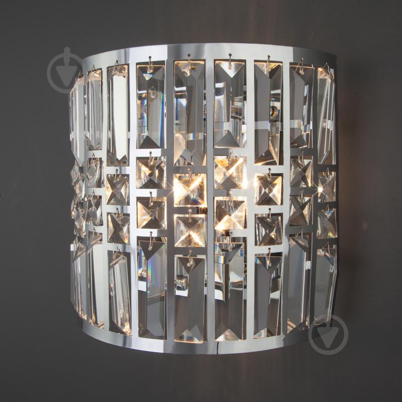 ВИТРИНА! Бра Strotskis Lory 2x60 Вт E14 хром 10125/2 (хром) - фото 2