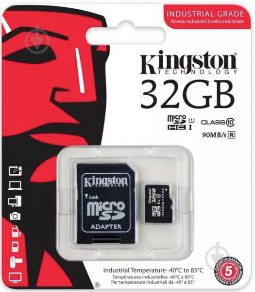 Карта памяти Kingston microSDHC 32 ГБ UHS Speed Class 1 (U1) (SDCIT/32GB) - фото 4