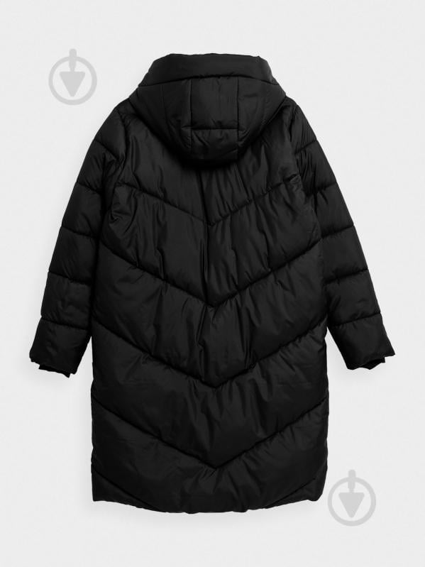 Пальто жіноча 4F DOWN JACKET F235 4FAW23TDJAF235-20S р.XS чорна - фото 2