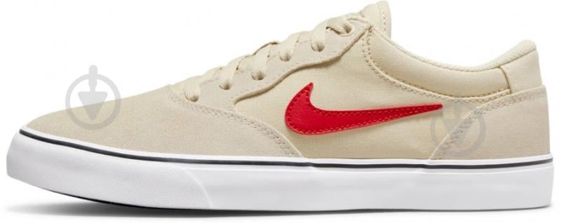 Кроссовки мужские демисезонные Nike SB CHRON 2 CNVS PRM DM3493-202 р.44,5 бежевые - фото 3