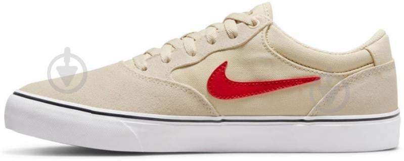 Кроссовки мужские демисезонные Nike SB CHRON 2 CNVS PRM DM3493-202 р.44,5 бежевые - фото 4