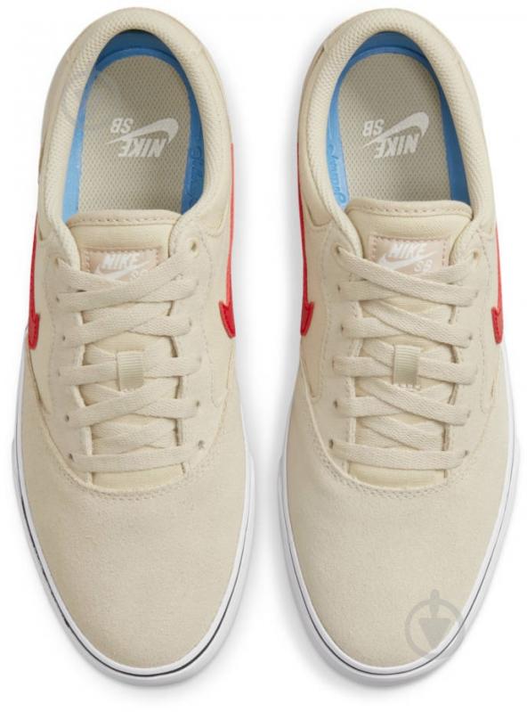 Кроссовки мужские демисезонные Nike SB CHRON 2 CNVS PRM DM3493-202 р.44,5 бежевые - фото 7