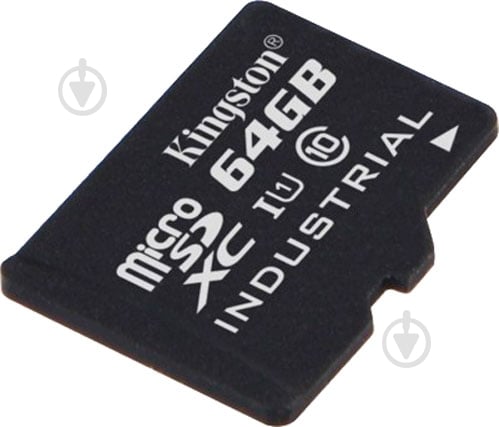 Карта пам'яті Kingston microSDXC 64 ГБ UHS Speed Class 1 (U1) Industrial Temp Card Single Pack (SDCIT/64GBSP) - фото 2