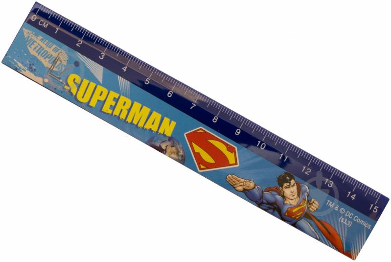 Линейка Superman 15 см Cool For School - фото 2