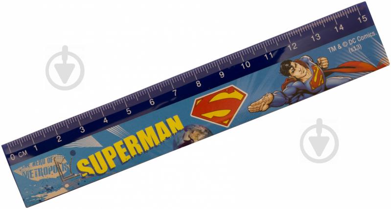 Линейка Superman 15 см Cool For School - фото 3