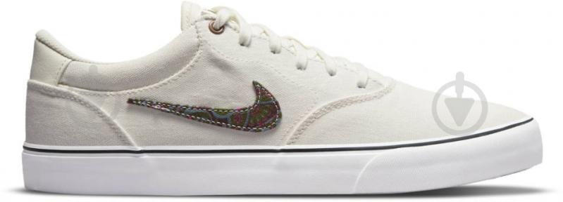 Кроссовки женские Nike SB CHRON 2 CNVS PRM DM3513-100 р.45,5 белые - фото 1