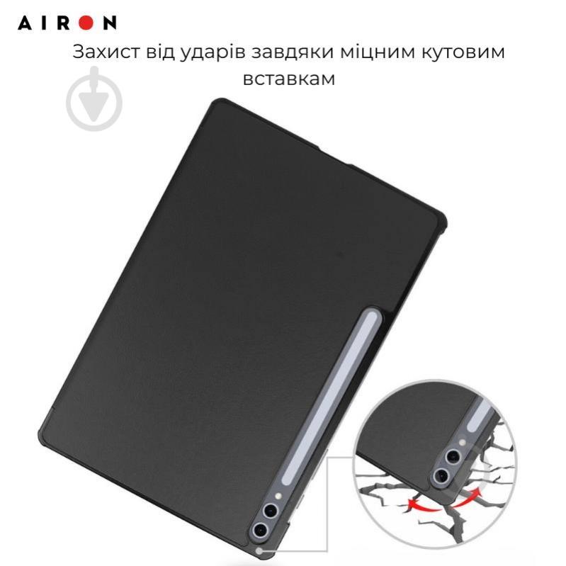 Чехол-книжка AIRON Samsung Galaxy tab S10 Plus 12.4 2024 black (4822356758483) - фото 7 Чехол-книжка AIRON Samsung Galaxy tab S10 Plus 12.4 2024 black (4822356758483) - фото 7