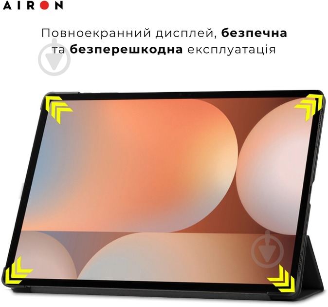 Чехол-книжка AIRON Samsung Galaxy tab S10 Ultra 14.6" 2024 black (4822356758484) - фото 5 Чехол-книжка AIRON Samsung Galaxy tab S10 Ultra 14.6" 2024 black (4822356758484) - фото 5