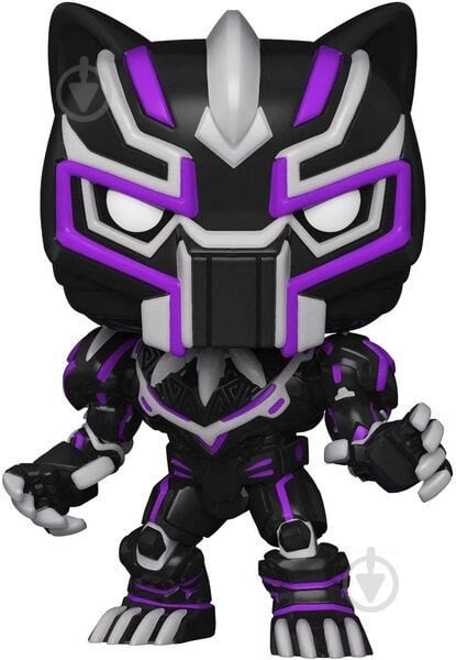 Фигурка Funko POP! Bobble Marvel Avengers Mech Strike Black Panther (FUN25491051) - фото 1