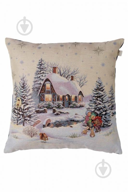 Подушка декоративна Святковий ранок 45x45 см La Nuit - фото 1 Подушка декоративна Святковий ранок 45x45 см La Nuit - фото 1