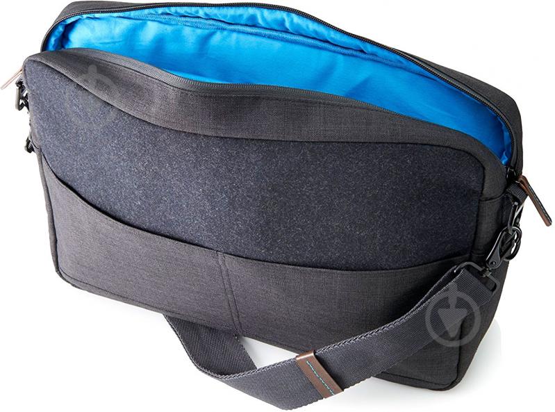 Сумка HP Premium Messenger 15.6" grey (J4Y51AA) - фото 2