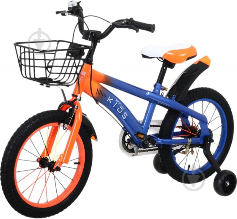 Велосипед дитячий MaxxPro kids 16' KQ-23 блакитний із червоним - фото 1