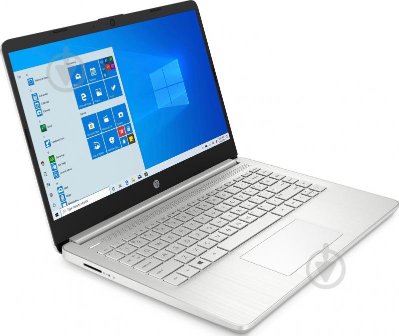 Ноутбук HP 14s-fq0002ur 14 (1B2R3EA) silver - фото 2