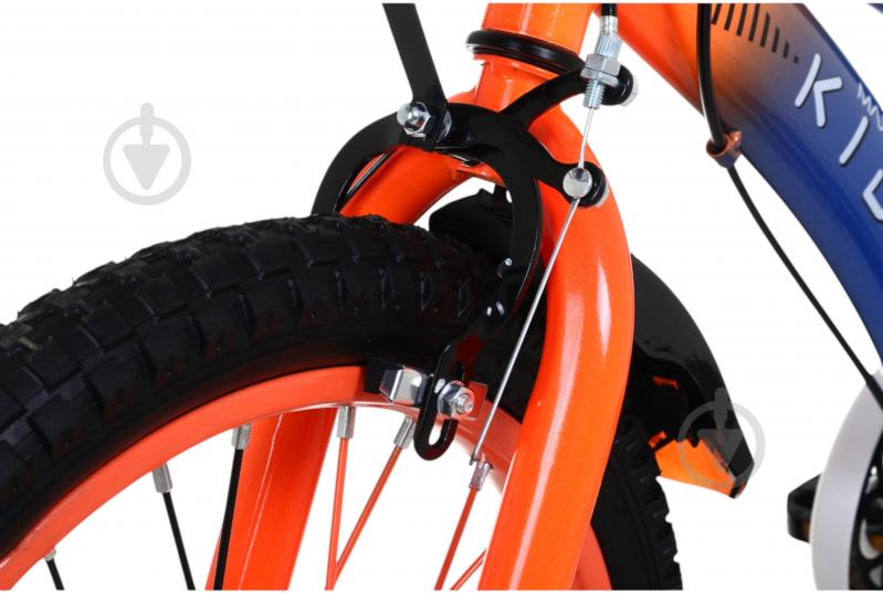 Велосипед дитячий MaxxPro kids 18' KQ-23 блакитний із червоним - фото 4