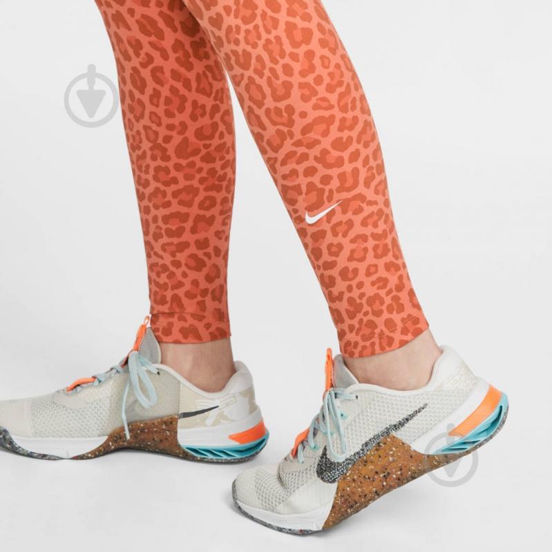 Лосины Nike DM7274-827 р.M коралловый - фото 3