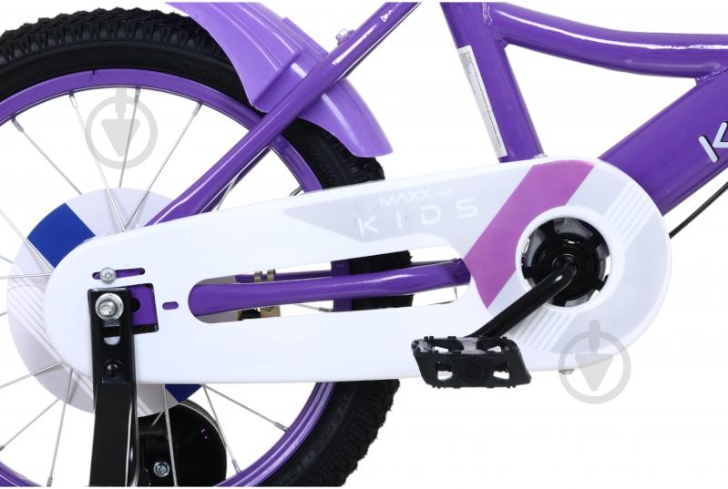 Велосипед дитячий MaxxPro kids 16' KQ-27 фіолетовий - фото 7
