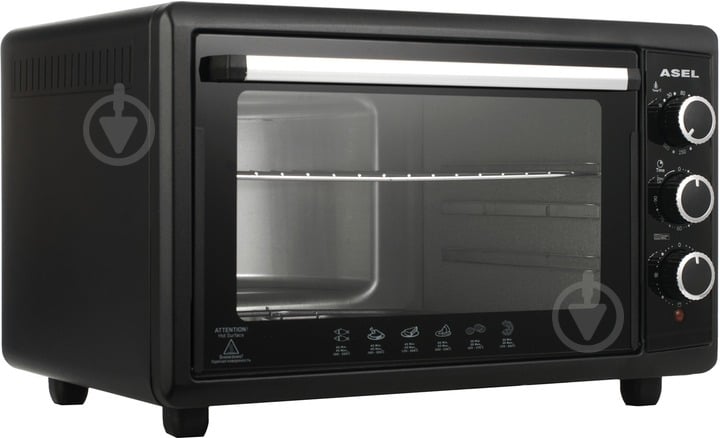Духовой шкаф Asel AF50-23 антрацит - фото 1