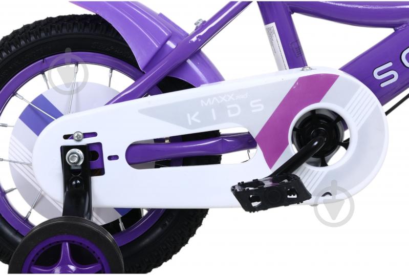 Велосипед дитячий MaxxPro kids 12' KQ-27 фіолетовий - фото 9