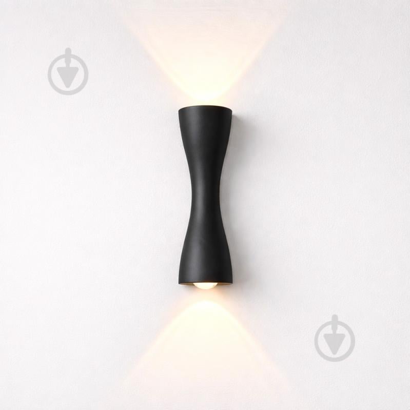 Світильник настінний Luminaria LED бра 6 Вт чорний SAVIO 6W 2L BLACK - фото 1