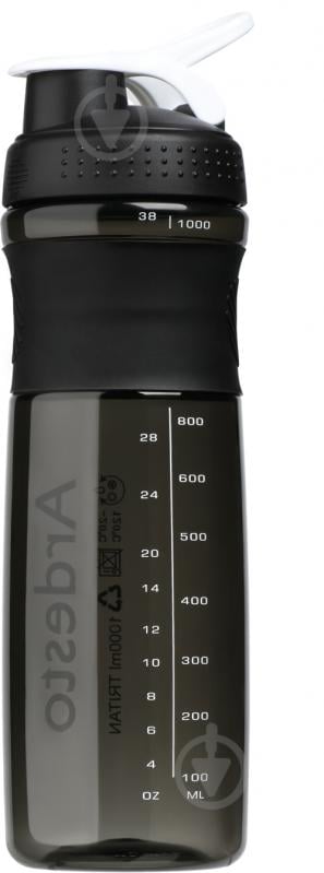 Пляшка Smart bottle 1000 мл чорна AR2204TB Ardesto - фото 2